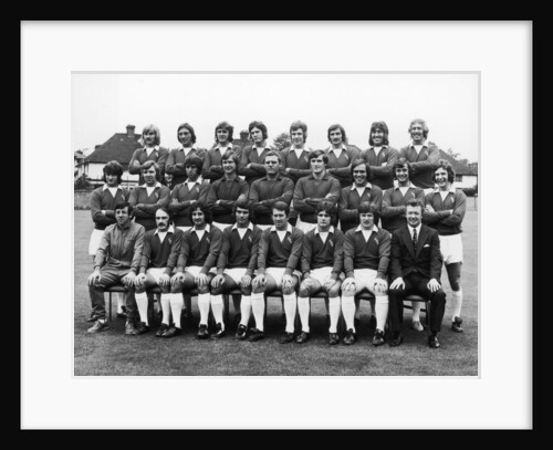 Everton squad pose for a group photograph by Anonymous