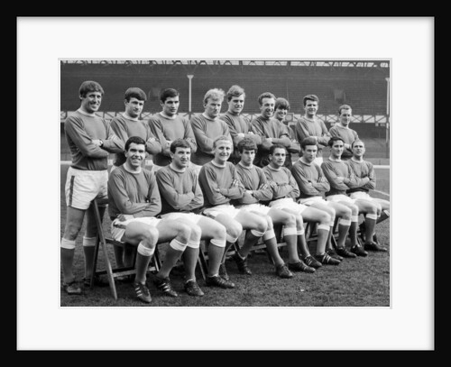Everton squad pose for a group photograph by Anonymous
