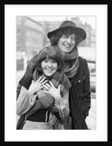 Tom Baker with Elisabeth Sladen by Ron Burton