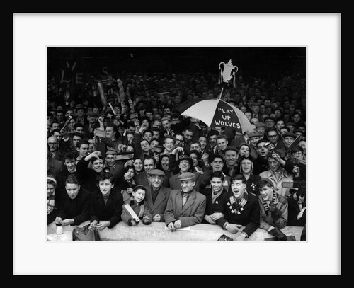 FA Cup quarter final, Leicester 1 v Wolverhampton Wanderers 2 by Anonymous