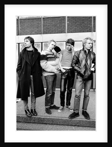 Sex Pistols news press conference at EMI Offices by Peter Stone