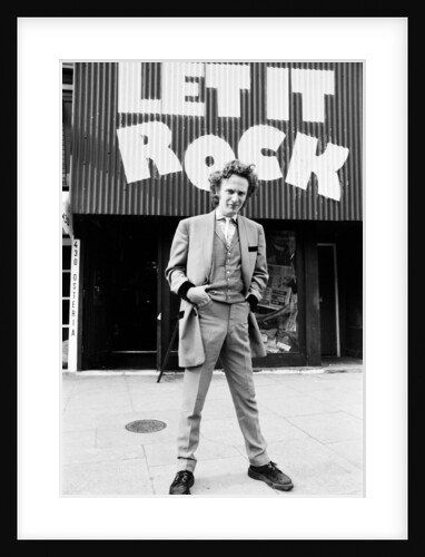 Malcolm Mclaren by Peter Stone