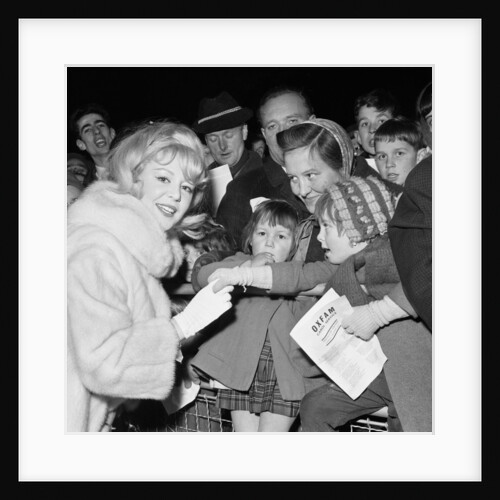 Kathy Kirby singing carols in Trafalgar Square 1963 by Barham