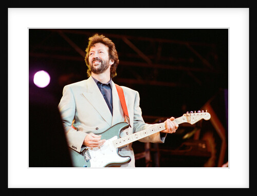 Eric Clapton 1988 by Brendan Monks