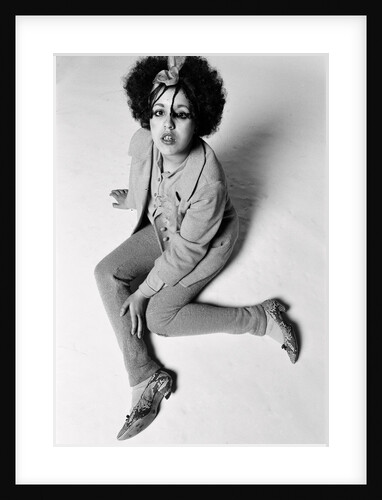 Poly Styrene Studio Portrait 1977 by Peter Stone