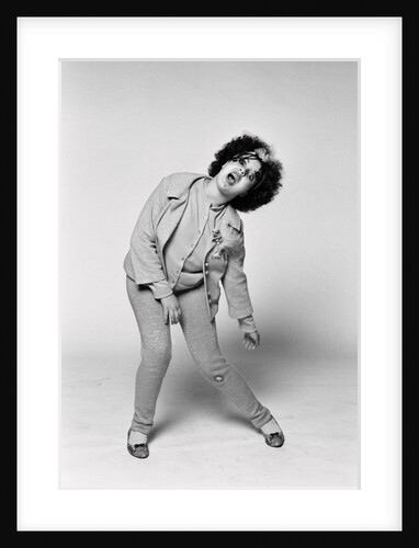 Poly Styrene Studio Portrait 1977 by Peter Stone