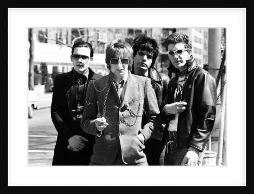 The Damned Punk Rock Group April 1977 by Michael Brennan