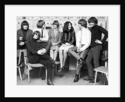 The Byrds 1965 by Ian Bradshaw