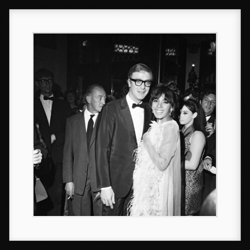 Michael Caine and Shirley Bassey by Eric Harlow