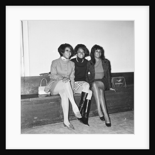 The Supremes at Heathrow by Crawshaw