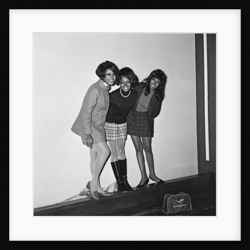 The Supremes at Heathrow by Crawshaw