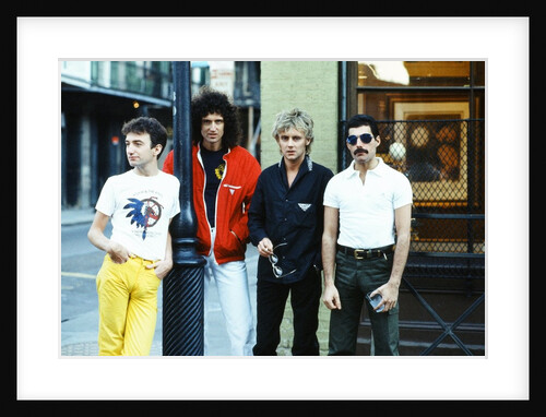 Rock band Queen 1981 by Kent Gavin