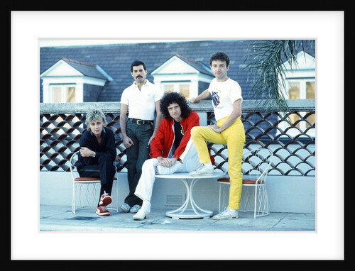 Rock band Queen 1981 by Kent Gavin