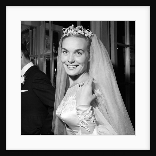 Shirley Eaton Wedding 1957 by Barham