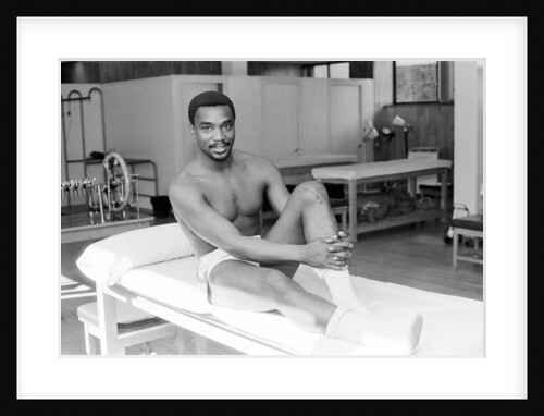 Laurie Cunningham of Real Madrid by Monte Fresco