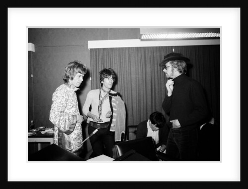 Mick Jagger and Keith Richards 1967 by Stone