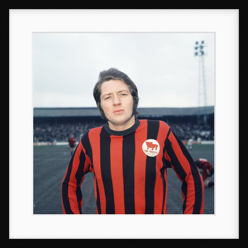 Huddersfield Town footballer Frank Worthington.February 1970. by Staff