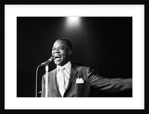 Louis Armstrong 1968 by Regan Carl Bruin