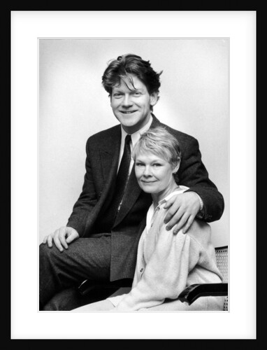 Dame Judi Dench and Kenneth Branagh at the Birmingham Repertory Theatre. by Randle