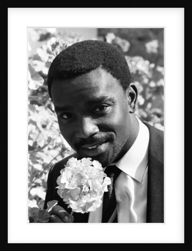 Laurie Cunningham pose. by Monte Fresco