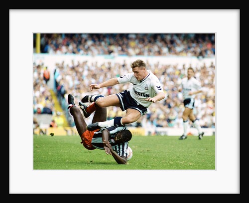 Tottenham Hotspur v Derby County 1990 by Arnold Slater