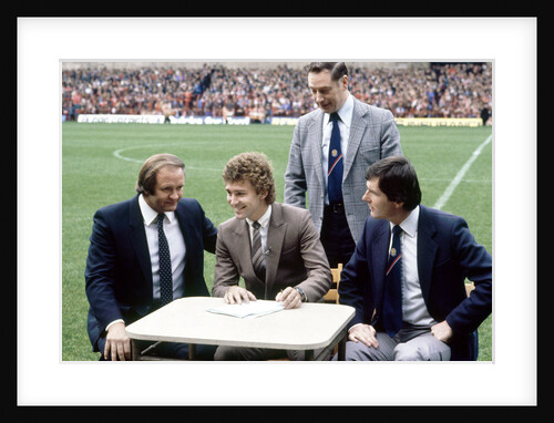 Bryan Robson 1981 by Staff