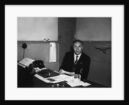 Huddersfield Town manager Bill Shankly by Staff