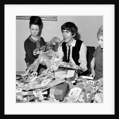 Pop Group The Beatles 1964 by Charles Lea