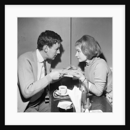 Richard Briers and Prunella Scales by Malcolm McNeill