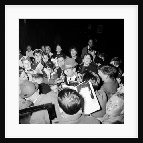 Stanley Matthews first match on his return from Blackpool by Freddie Reed