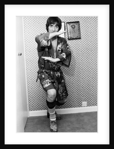 Keith Moon of The Who 1975 by Allan Olley