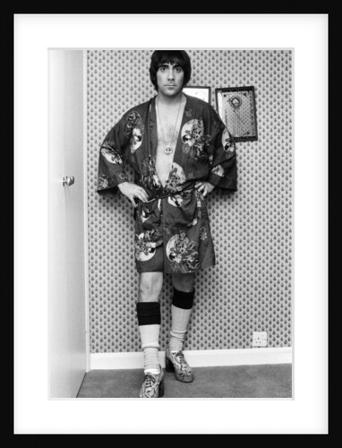 Keith Moon of The Who 1975 by Allan Olley