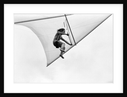 Roger Daltrey hang gliding by George Phillips