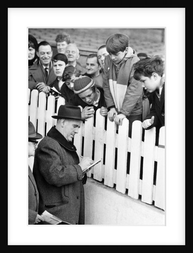 man Utd v Nottingham Forest 1967 by Ernest Chapman