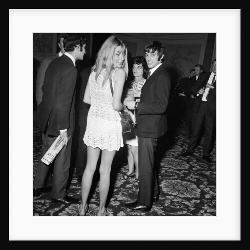 George Best and  girlfriend by Ernest Chapman