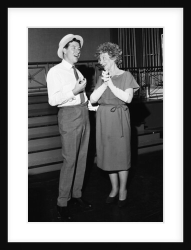 Dame Edith Evans and Max Bygraves by Eatwell