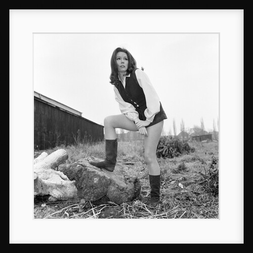 Diana Rigg by Victor Crawshaw