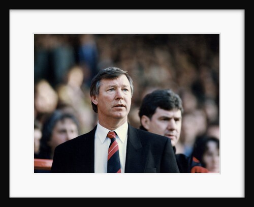 Manchester United manager Alex Ferguson by Featherstone