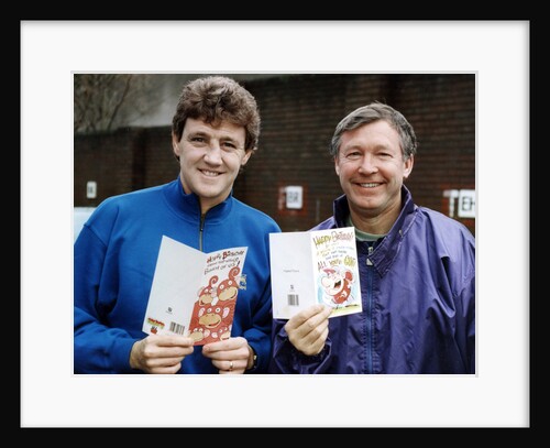 Manchester United manager Alex Ferguson and Steve Bruce by Fox