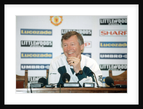 Manchester United manager Alex Ferguson by Eric Graham