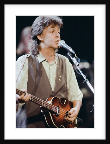 Paul McCartney 1989 by Roger Allen