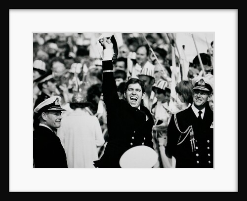 Prince Andrew 1982 by Kent Gavin