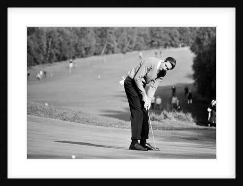 Golfer Charles Bob, 1968 by Michael Brennan