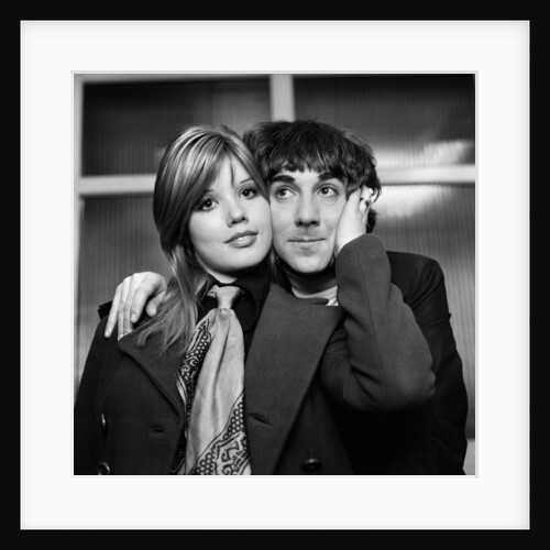 Keith Moon and wife Kim by Charlie Ley