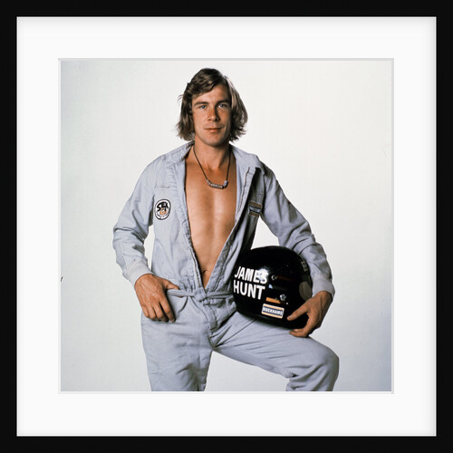 Racing driver James Hunt by Arthur Sidey