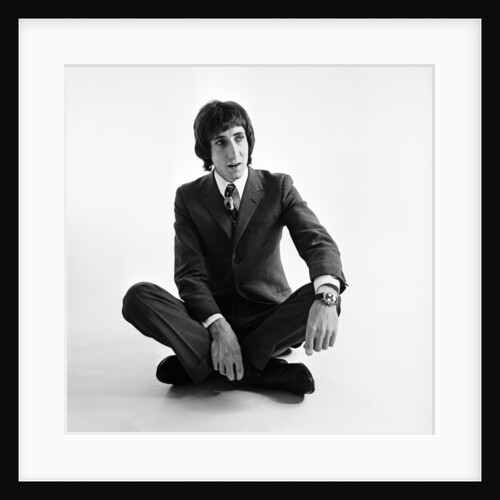 Pete Townshend of the Who wearing smart clothes 1967 by Beverly Goodway