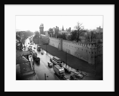 Cardiff Castle, 15th February 1955 by Stephens