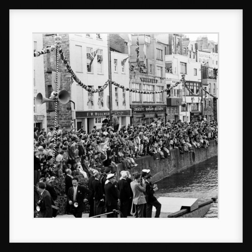 St Peter Port in Guernsey 1957 by Malcolm MacNeil