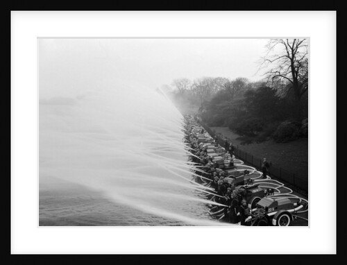 Fire Brigade at Hyde Park 1941 by Staff