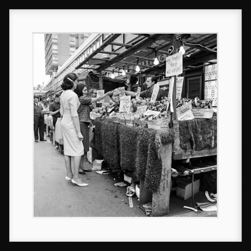 Soho Berwick Market 1963 by Staff